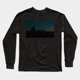 Stonehenge at night Long Sleeve T-Shirt